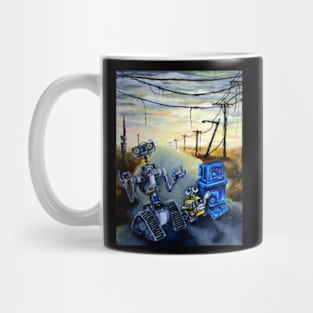 Post Apocolyptic Family Outing Art Mug